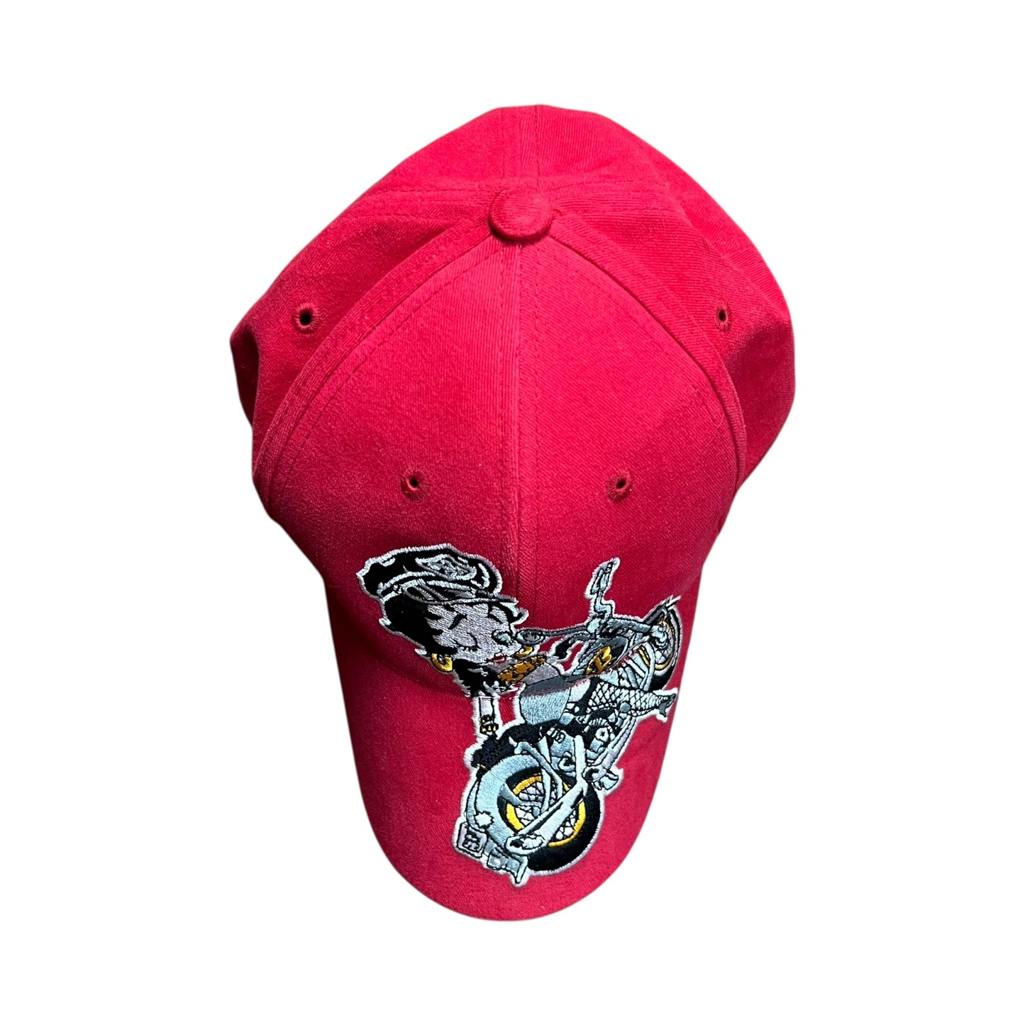 2002 Red Betty Boop Biker Cap - OS