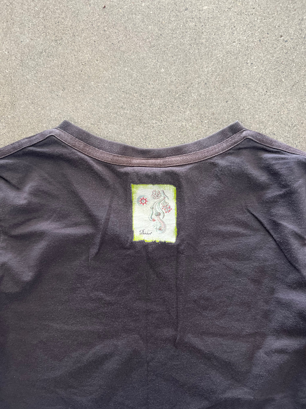 Diesel Botanical Long Sleeve Shirt - S