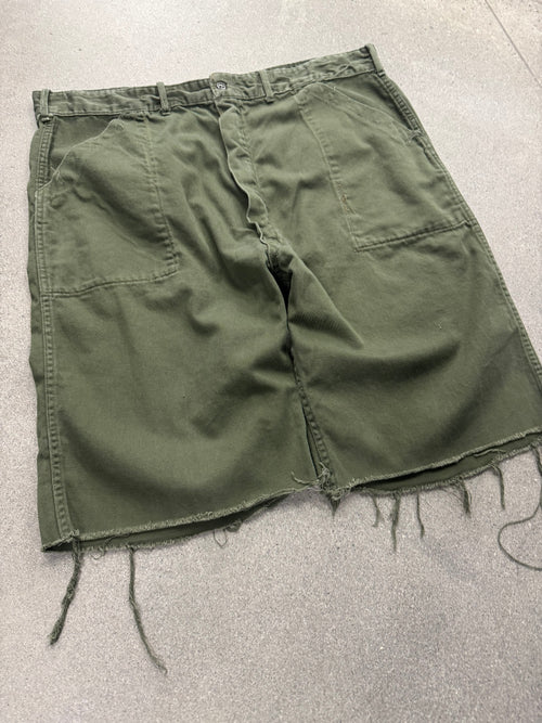 Military OG-107 Cut-Off Fatigue Shorts - 36”