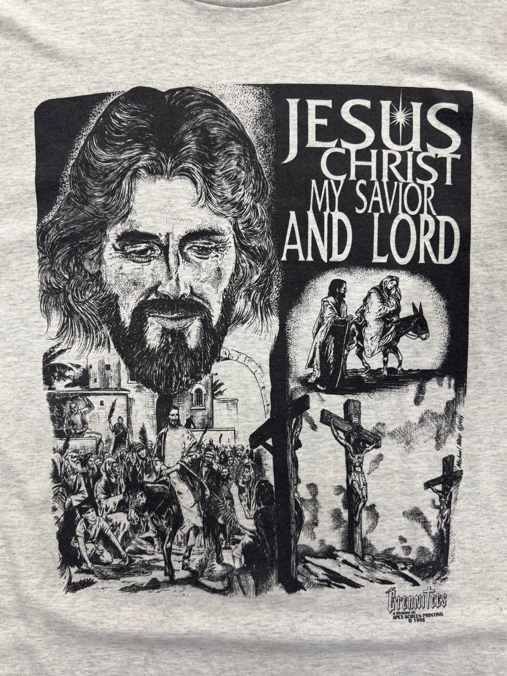 1995 Jesus Christ My Saviour & Lord T-Shirt - XL