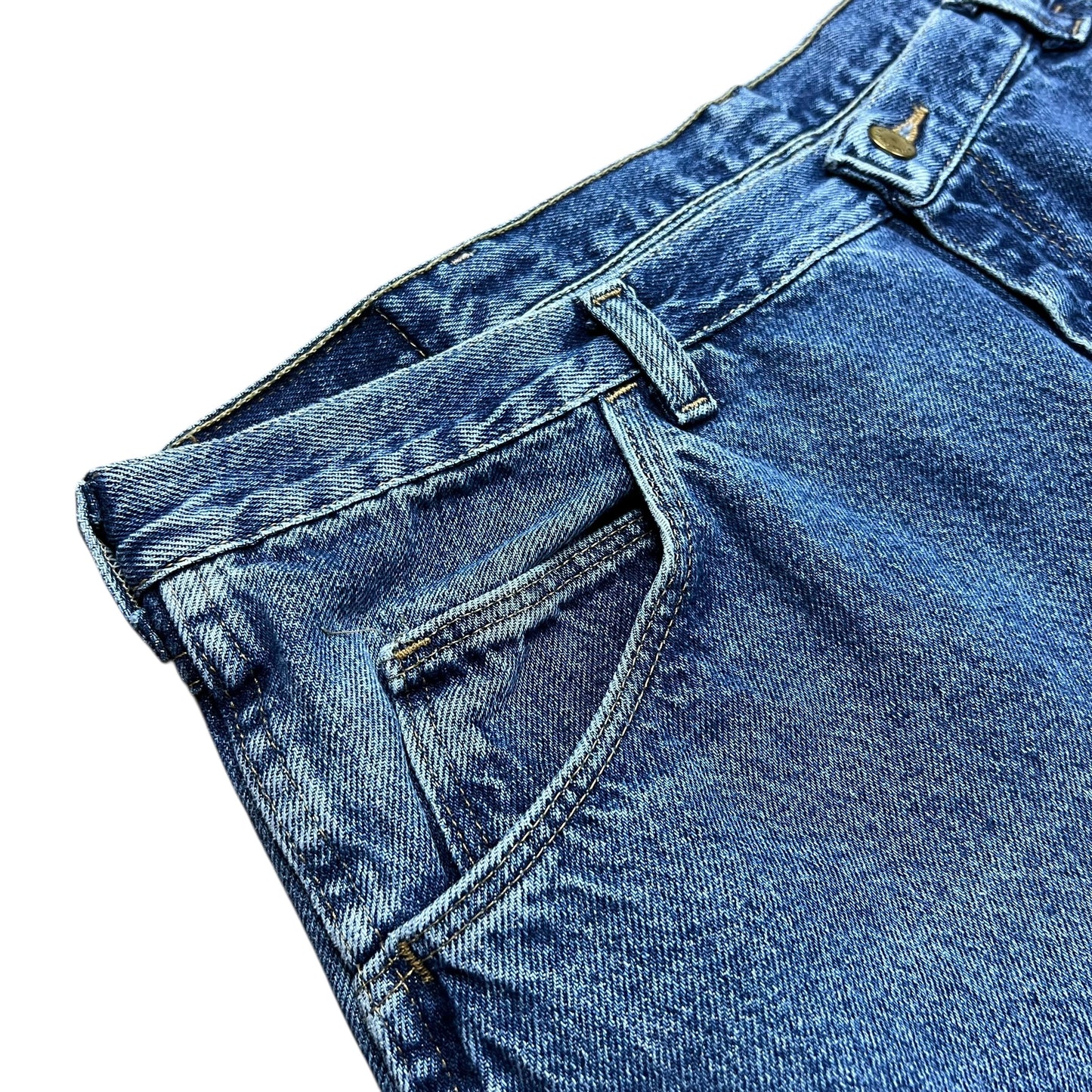 Wrangler Blue Baggy Jean Shorts - 36"