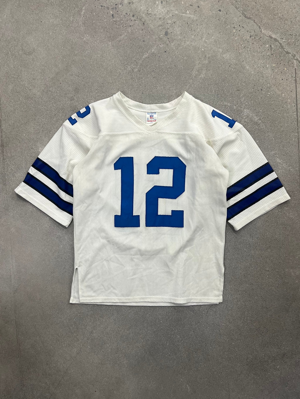 Ravens Knit Dallas Cowboys Roger Staubach NFL Football Jersey - L