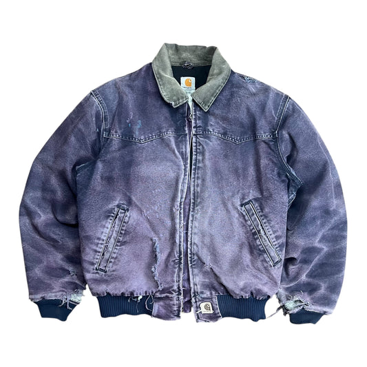Carhartt Faded Purple Santa Fe Work Jacket - L