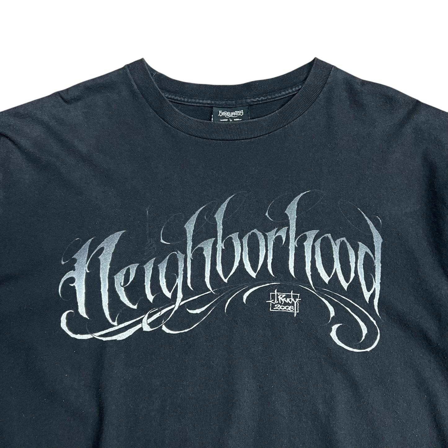 2008 Stussy x Neighborhood Boneyards T-shirt - L