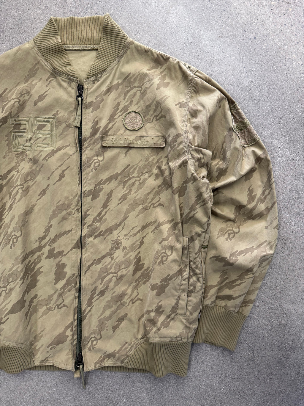 Maharishi Maha Odyssey Tour Bonsai Bomber Jacket - XL