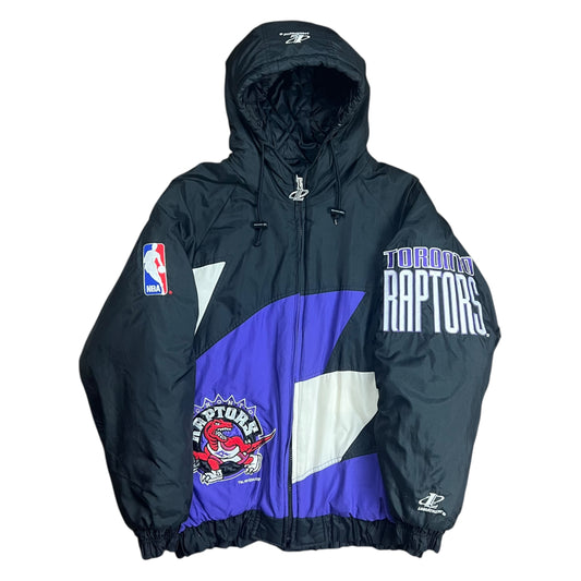 Logo Athletic Toronto Raptors Sharktooth Puffer Jacket - XL