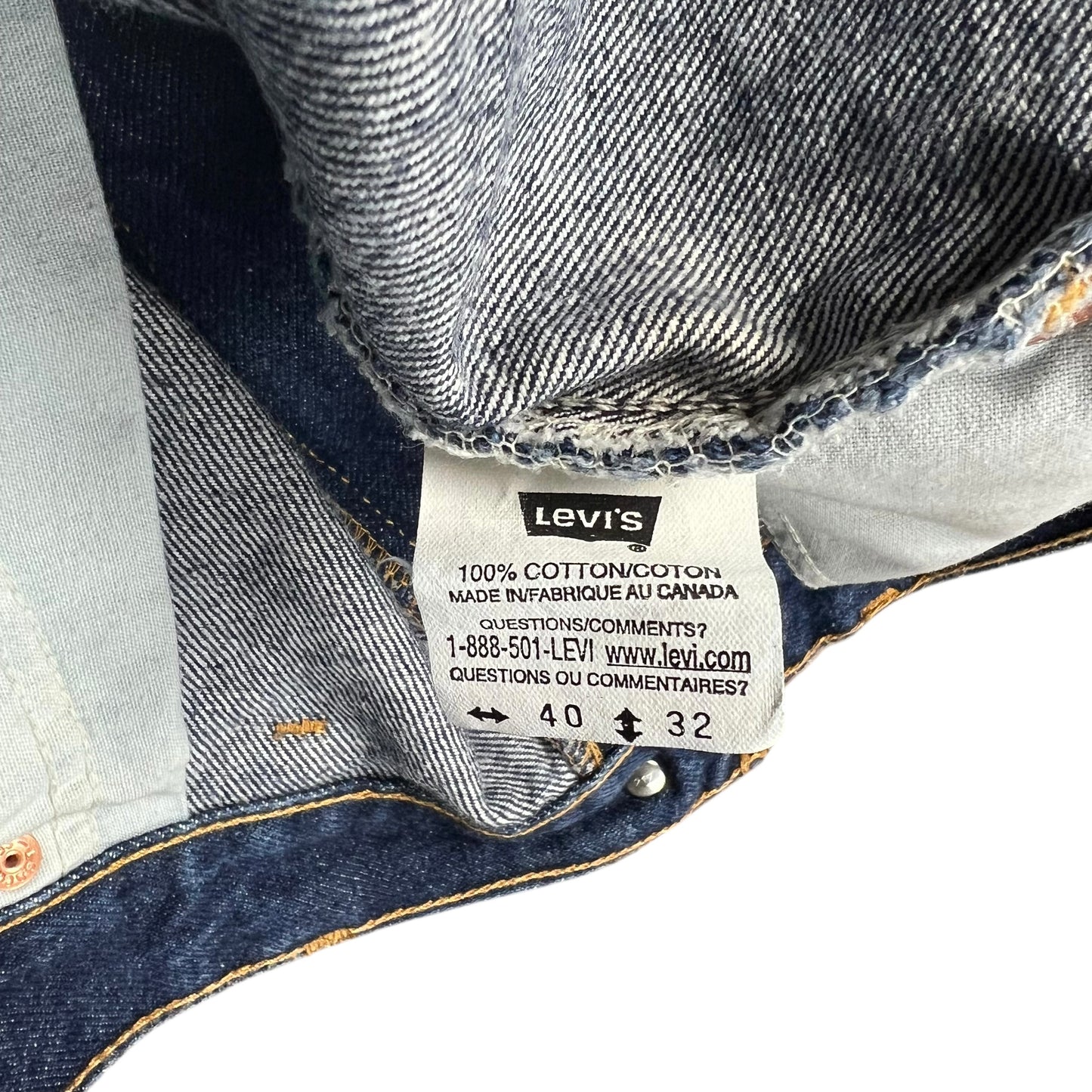 Levi’s Orange Tab Blue Jeans - 38”