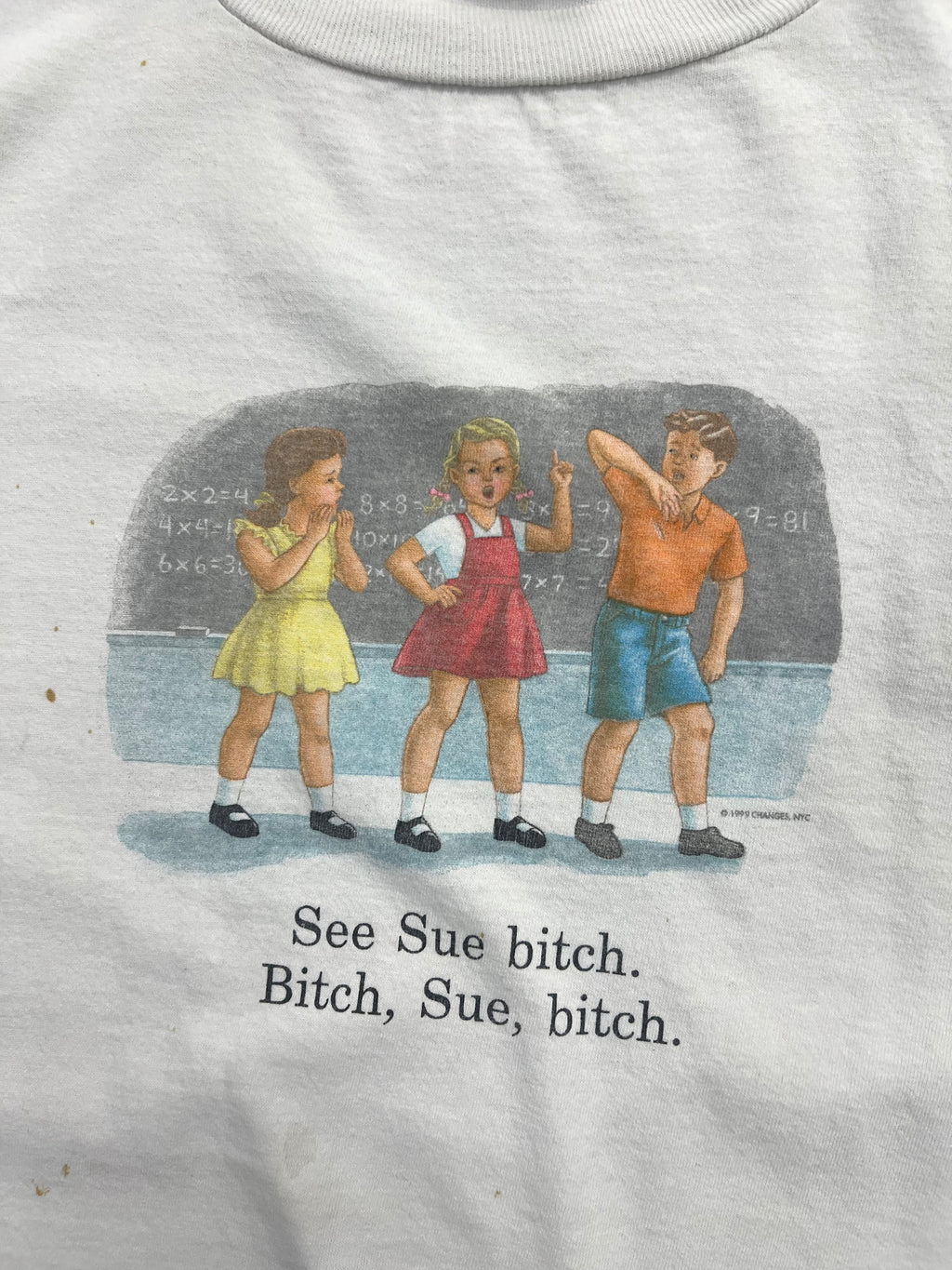1999 Dick & Jane Parody T-Shirt - L