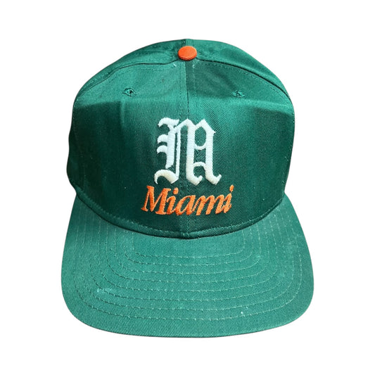 New Era Miami Hurricanes Pro Model Snapback Hat
