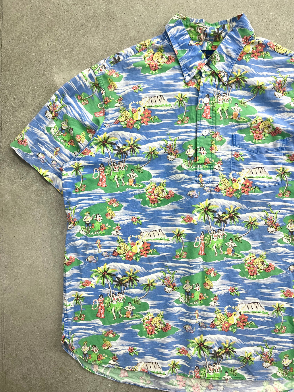 Polo Ralph Lauren Tropical Polo Shirt - XL
