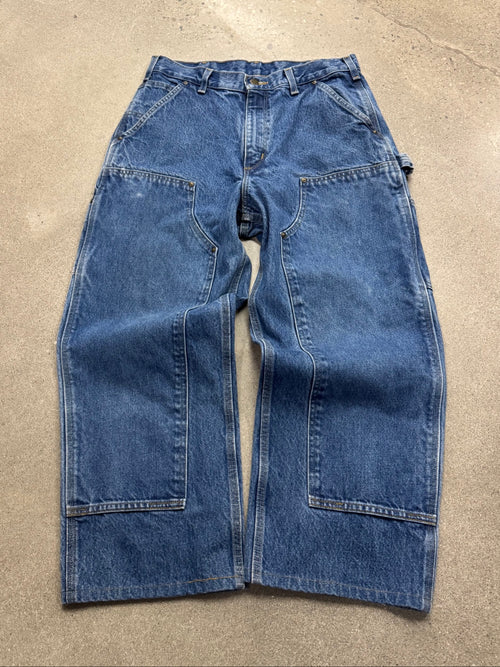Carhartt Denim Double Knee Work Pants - 31"