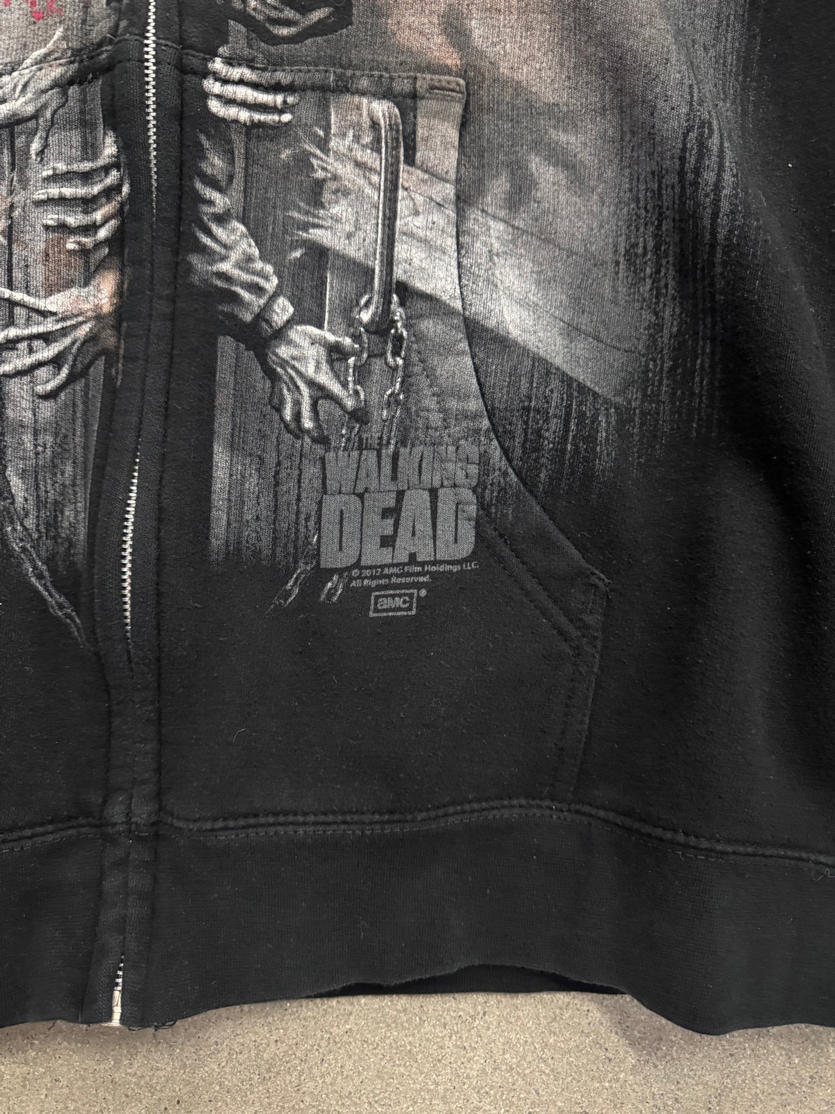 The Walking Dead Dead Inside Full-Zip Hoodie - L