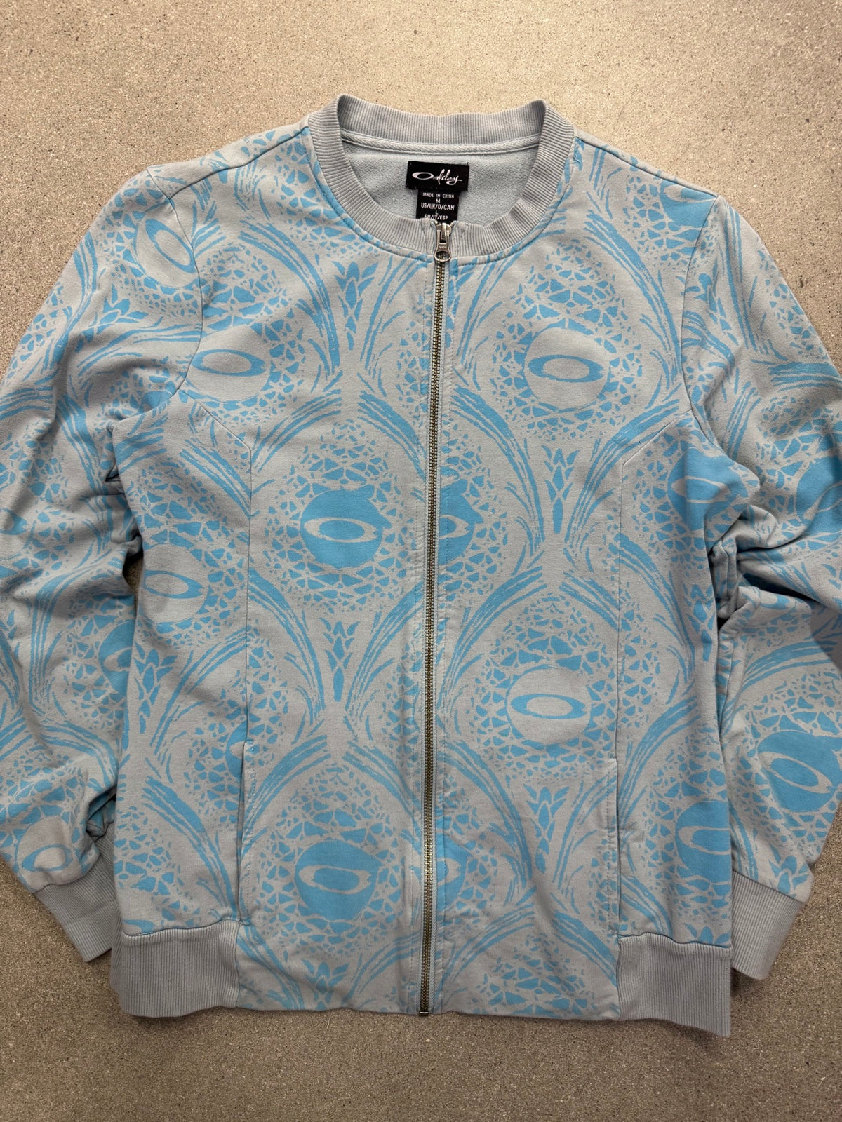 Oakley Oval Ellipse Logo Full-Zip Sweat Jacket - M