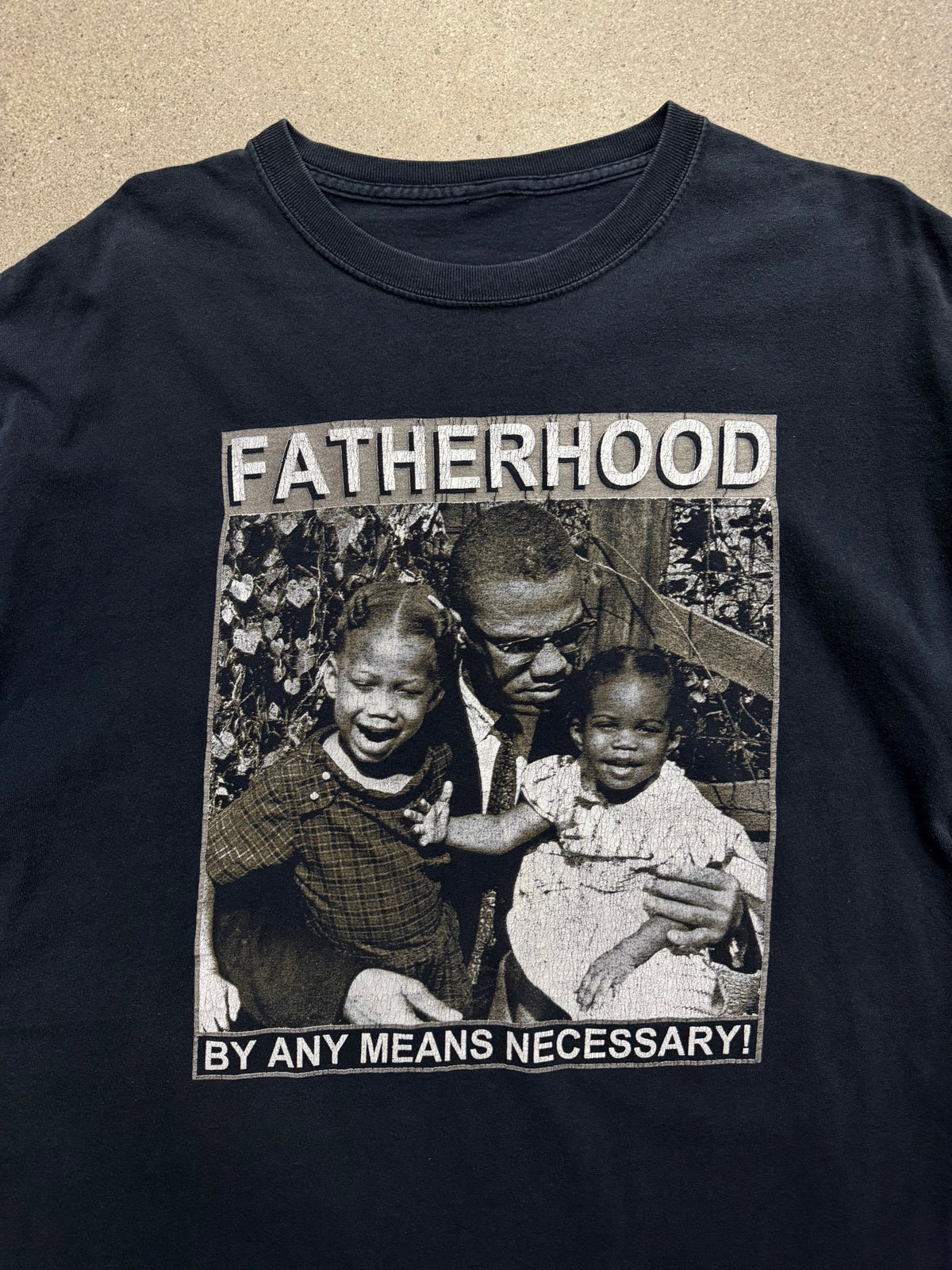 Malcolm X Fatherhood T-Shirt - XL