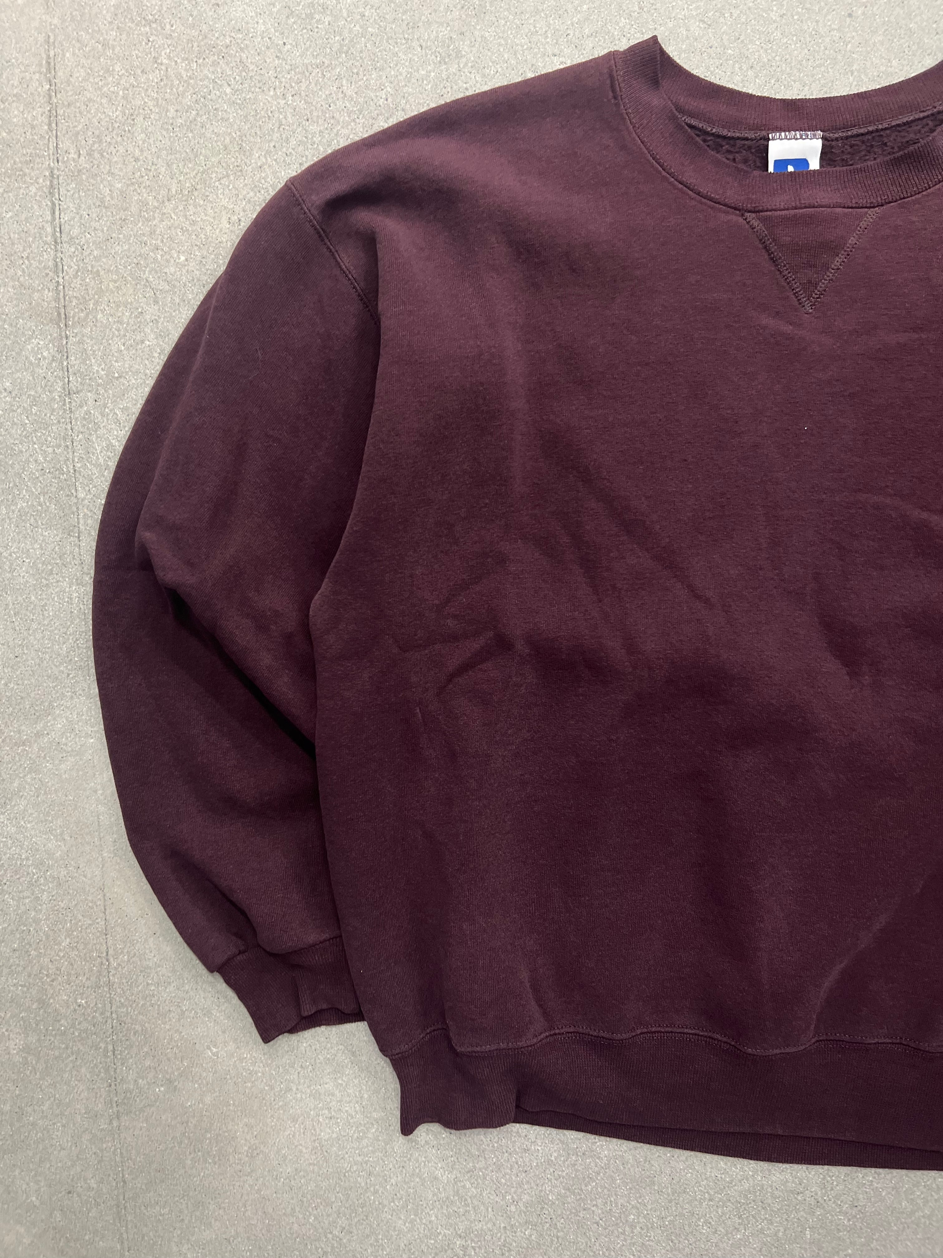 Russell Athletics Blank Crewneck Sweatshirt - L