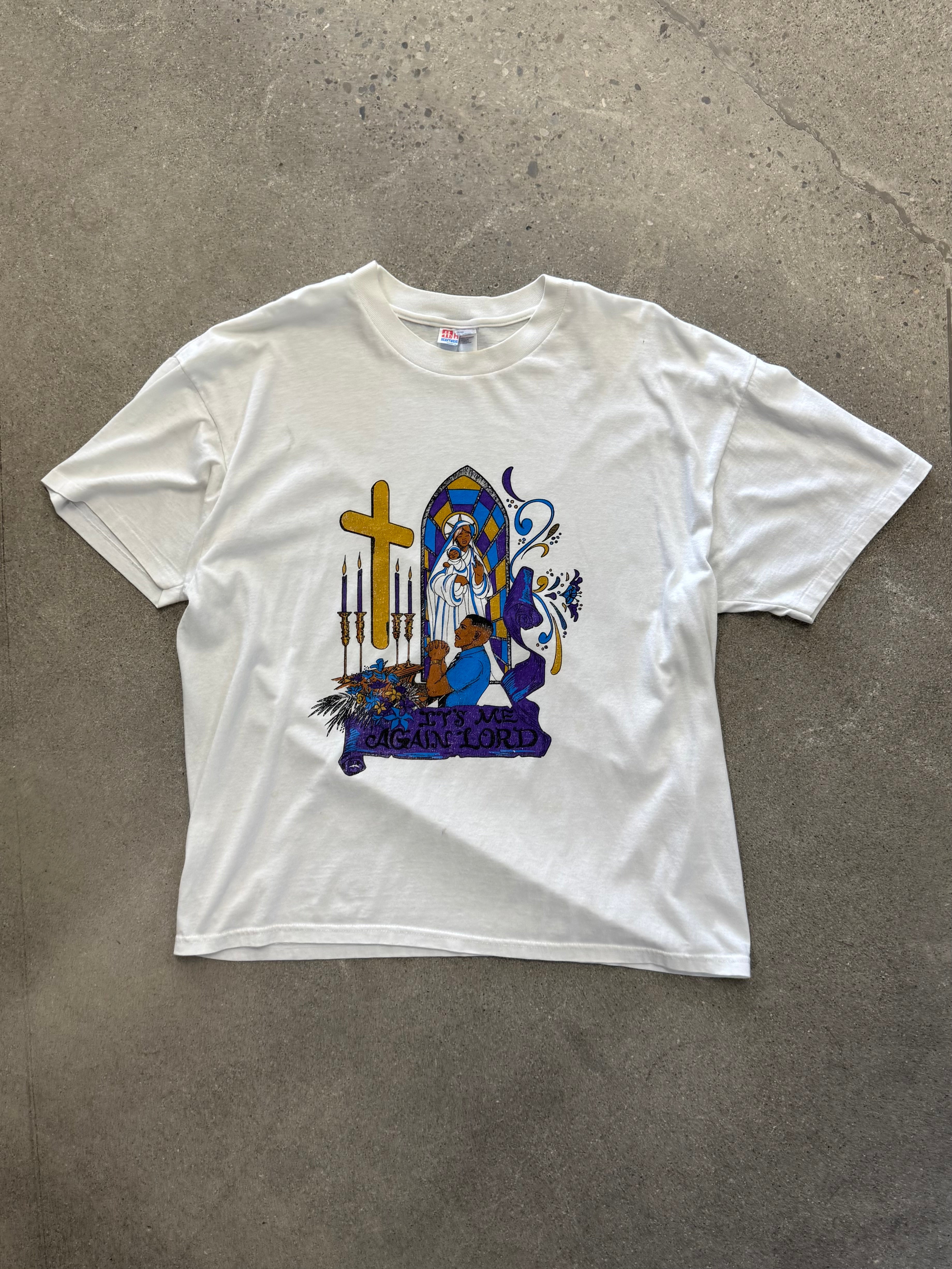 It’s Me Again Lord Praying Jesus T-Shirt - XL