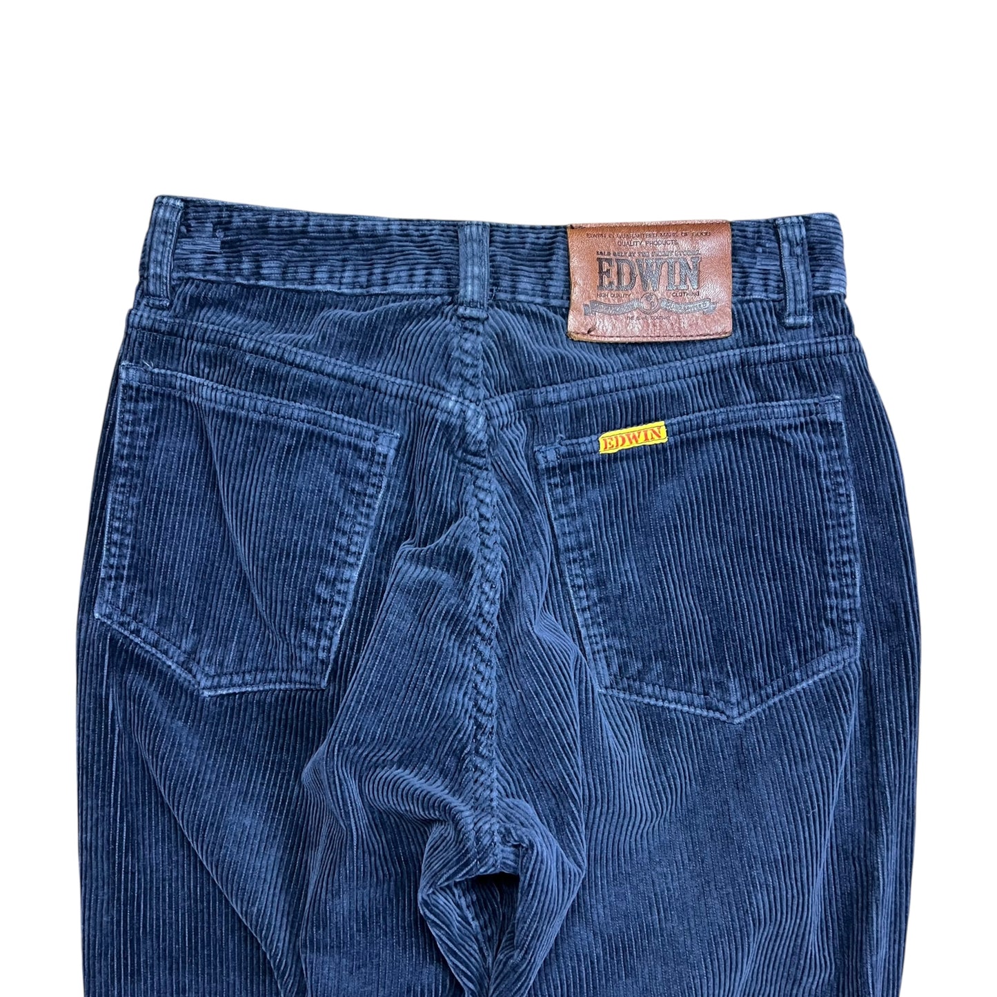 Edwin Japan Navy Corduroy Pants - 26"