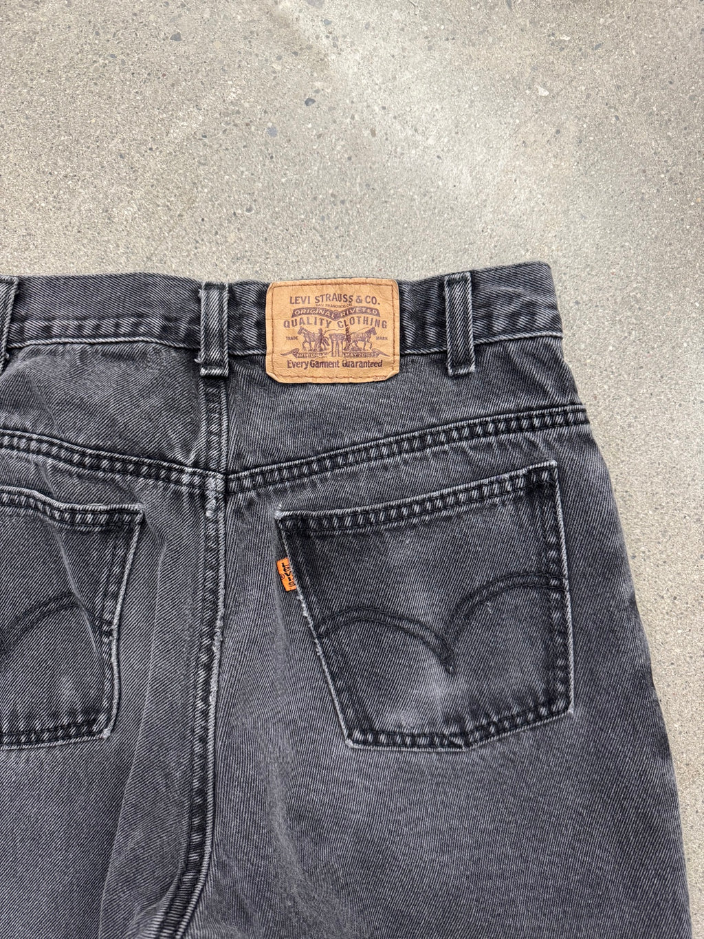 Faded Levi's Orange Tab Jeans - 27"