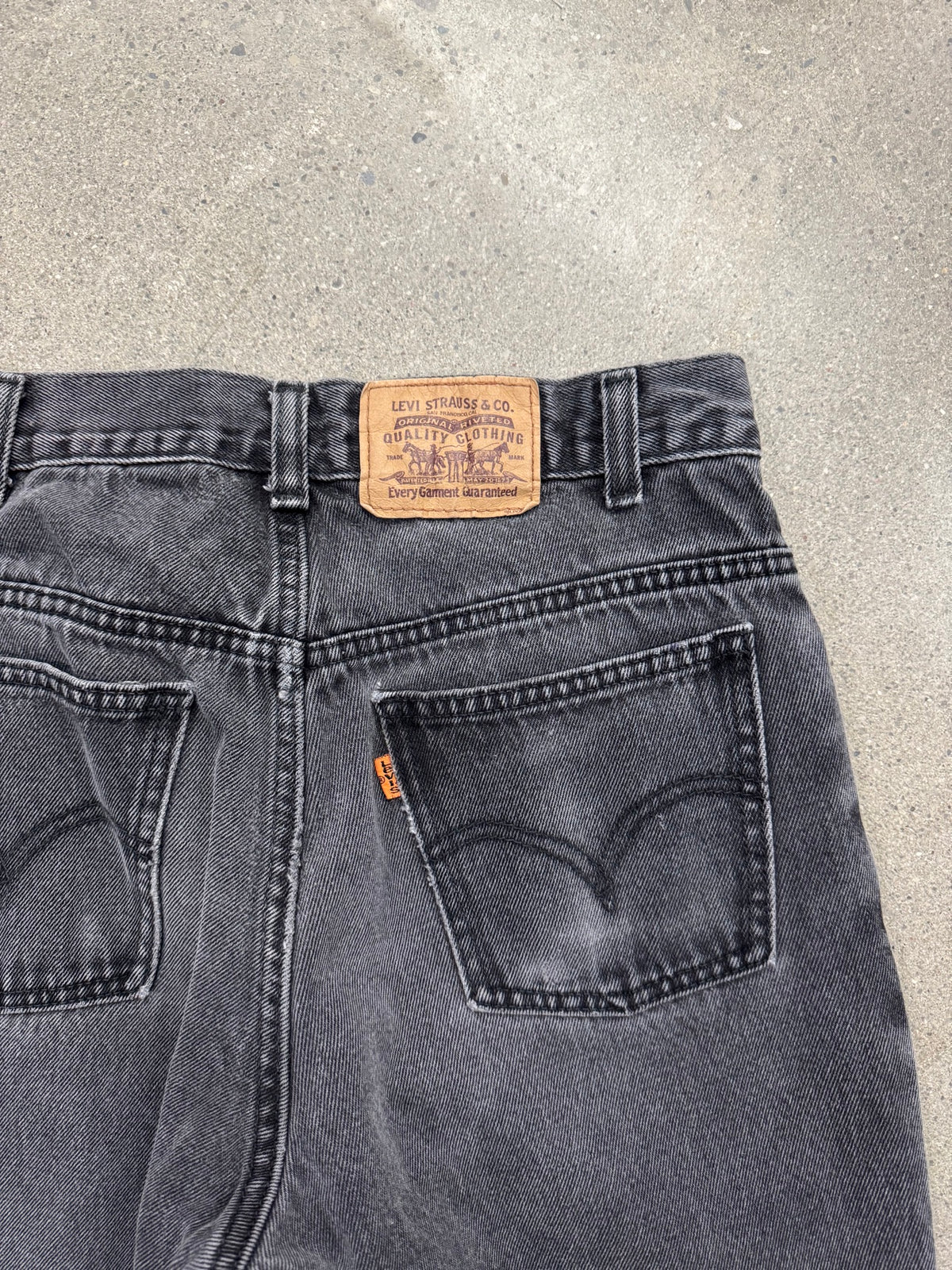 Faded Levi's Orange Tab Jeans - 27"