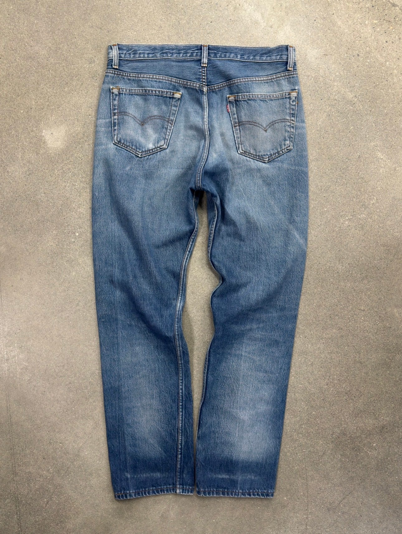 Faded & Distressed Levi’s 501XX Jeans - 34”