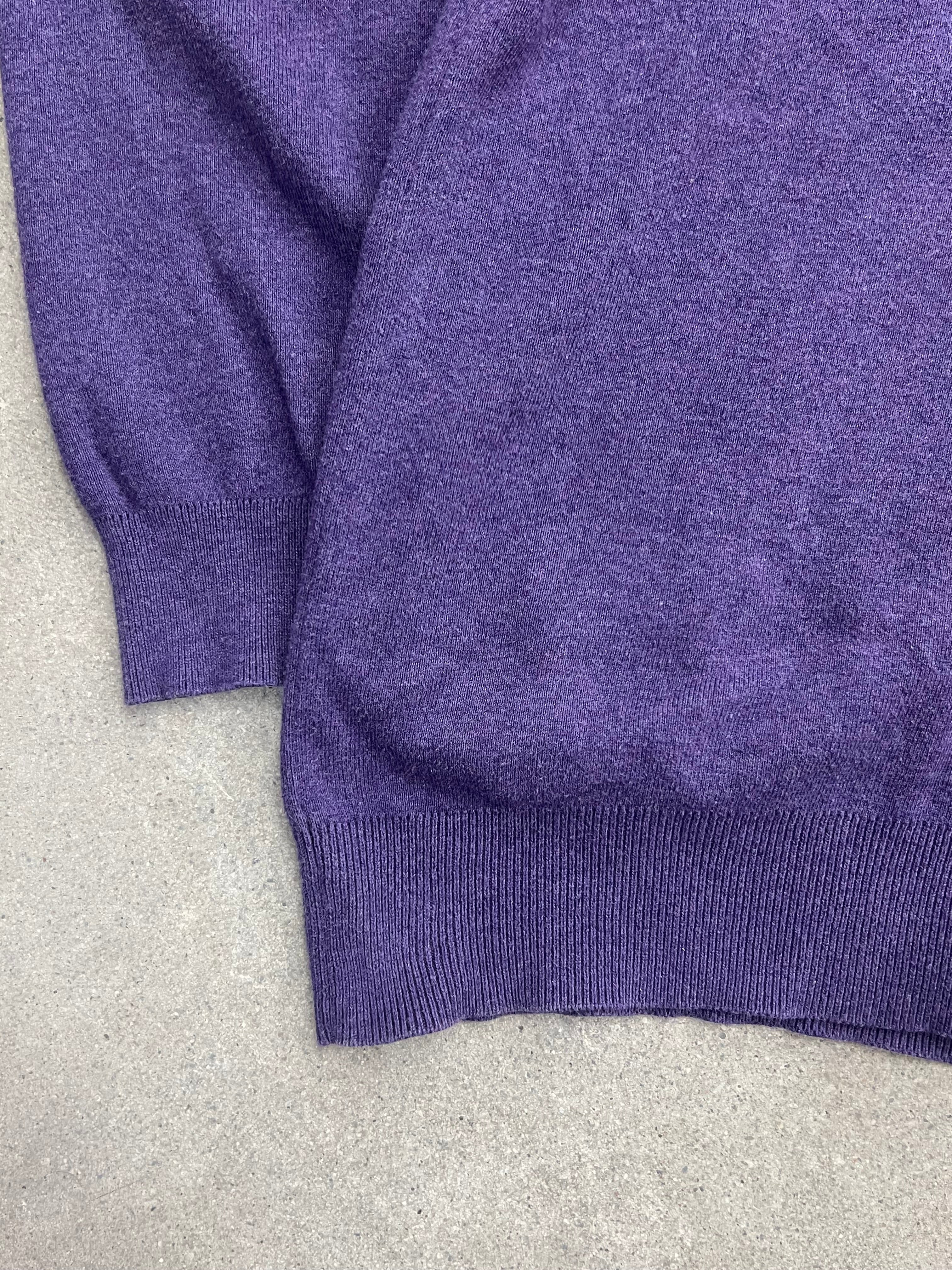 Polo By Ralph Lauren Pima Cotton V-Neck Sweater - XL