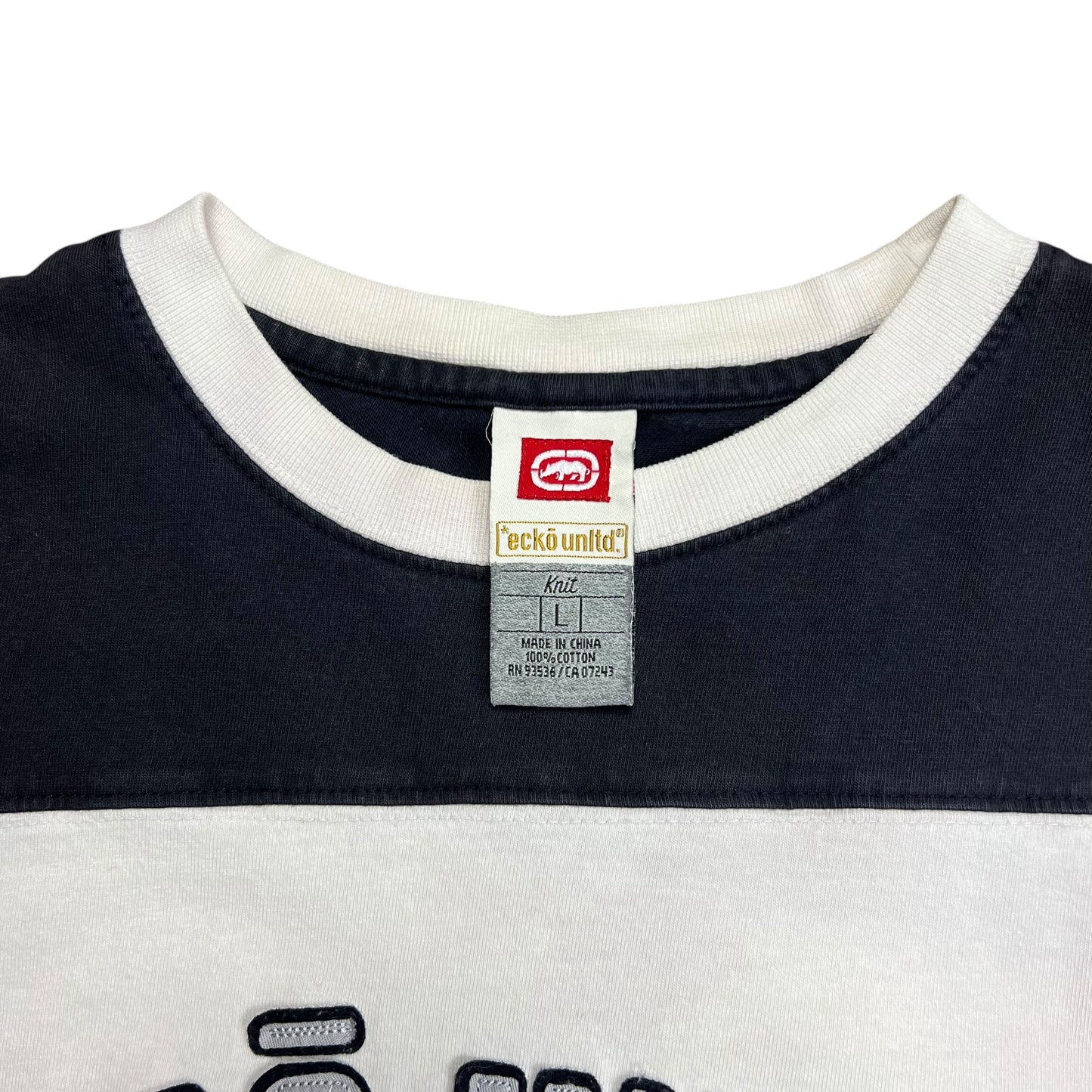 Ecko Unltd. Logo Knit Ringer T-shirt - XL