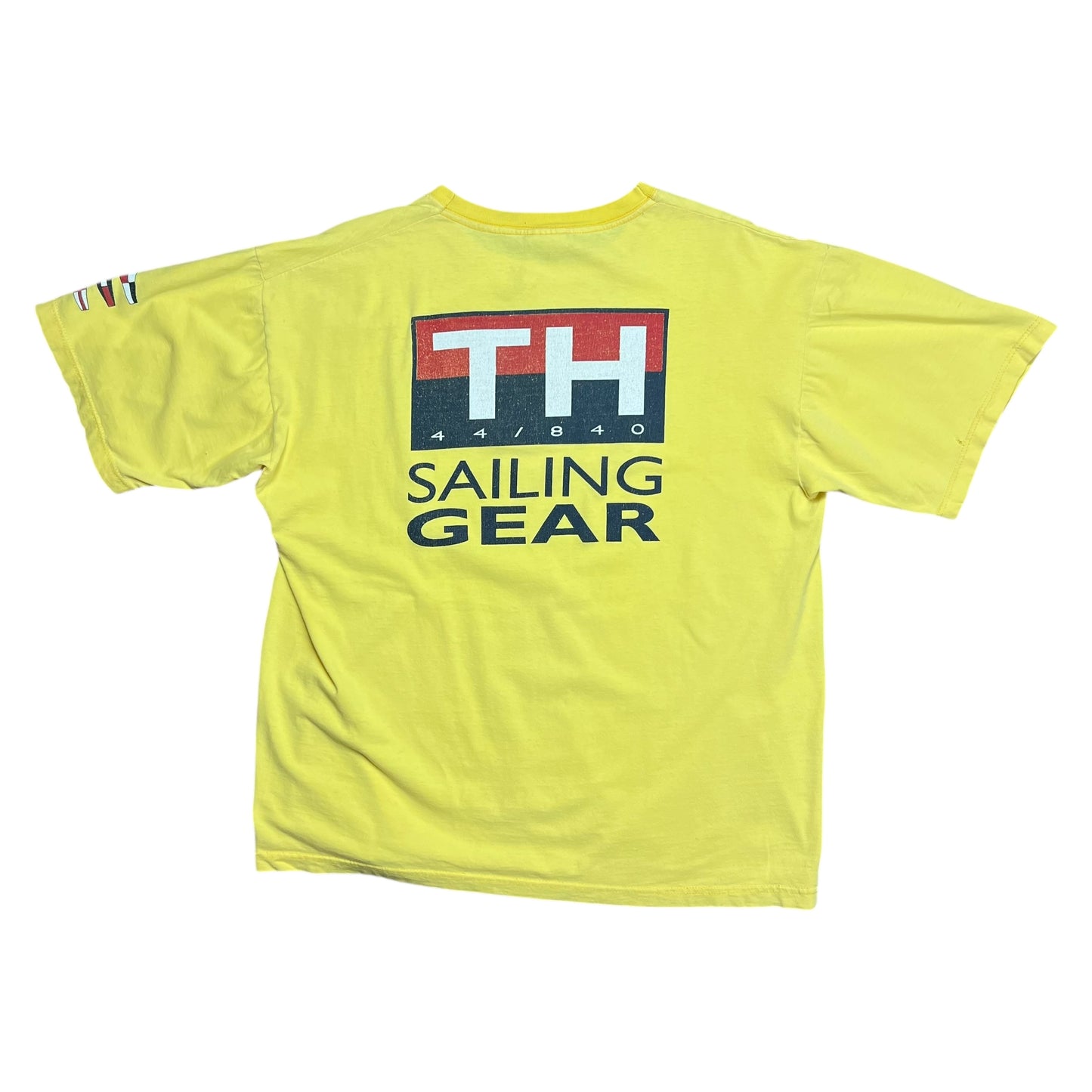 Tommy Hilfiger Yellow Sailing Gear T-shirt - L