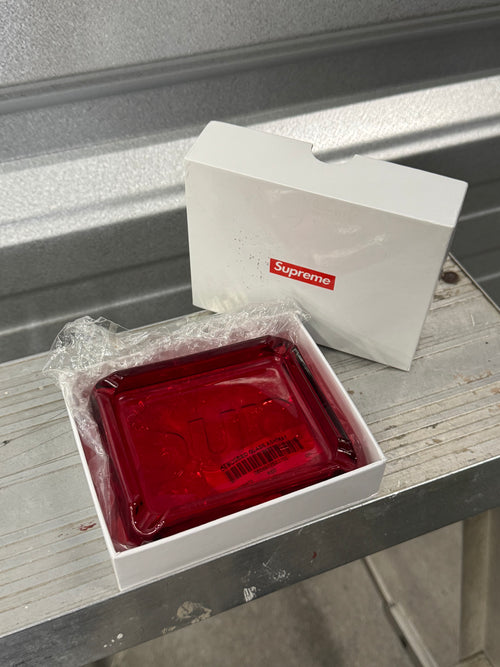 Supreme Debossed Glass Ashtray