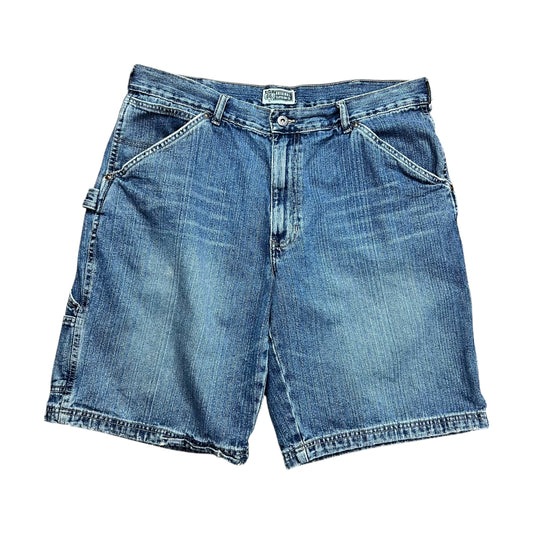 Route 66 Faded Blue Jean Shorts - 36”