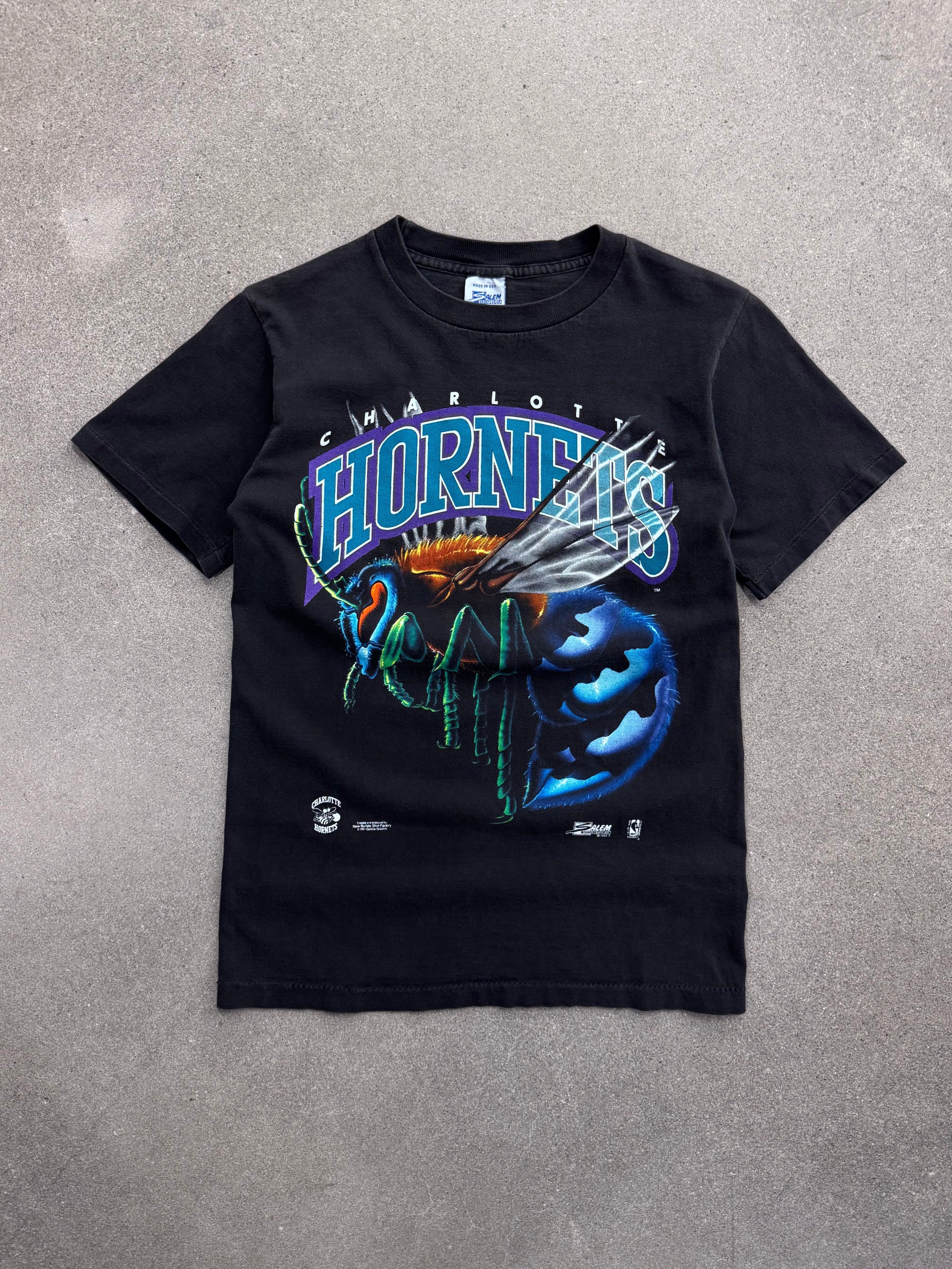 1992 Salem Sportswear Charlotte Hornets NBA T-Shirt – S