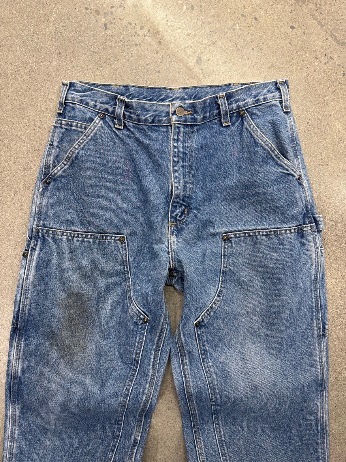 Carhartt Denim Double Knee Work Pants - 34"