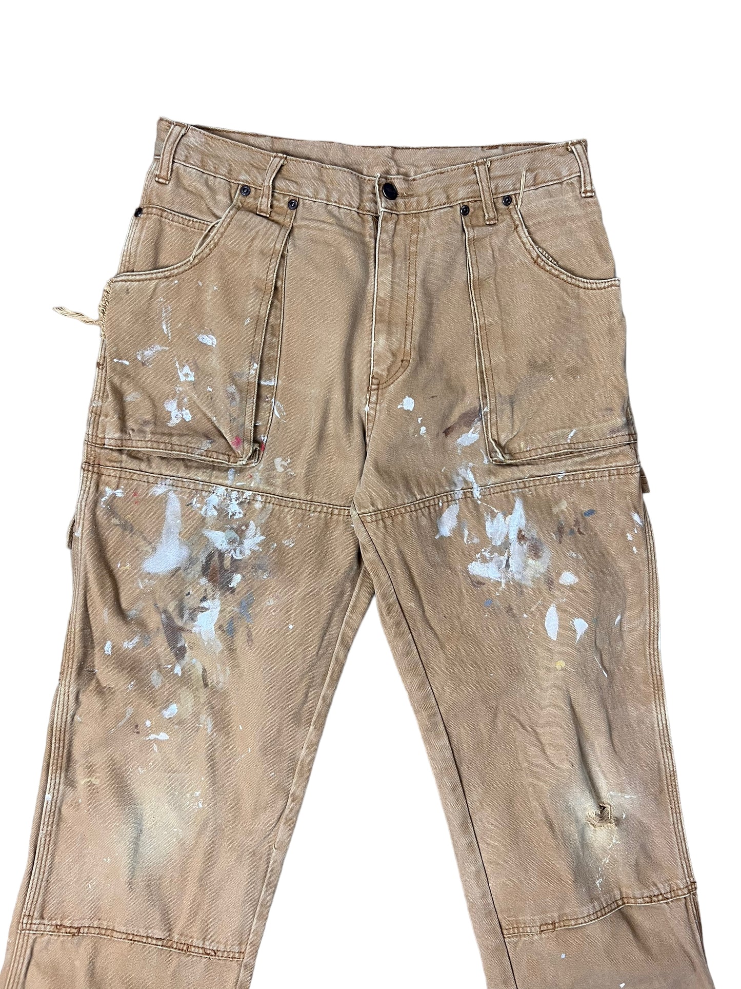 Dickies Duck Logger Painted Work Pants - 32"