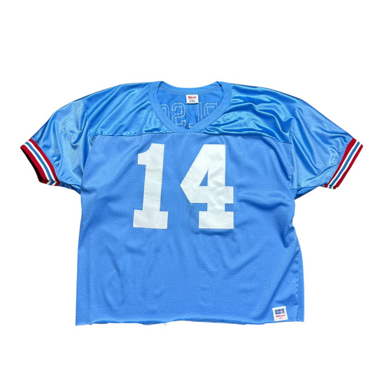 Wilson Houston Oilers Cropped NFL Jersey - XXL