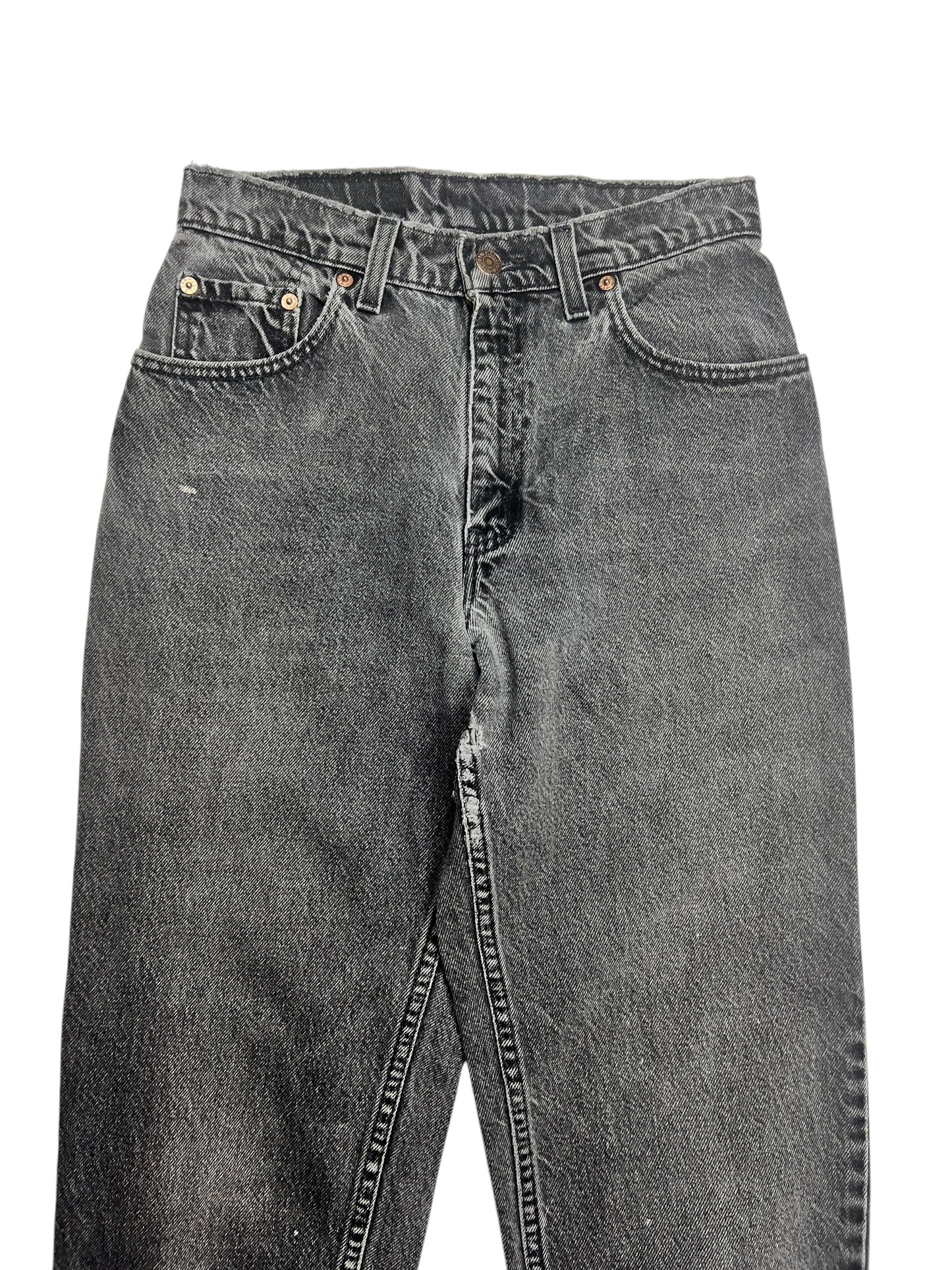Levi’s Extremely Faded Black 550 Jeans - 26”