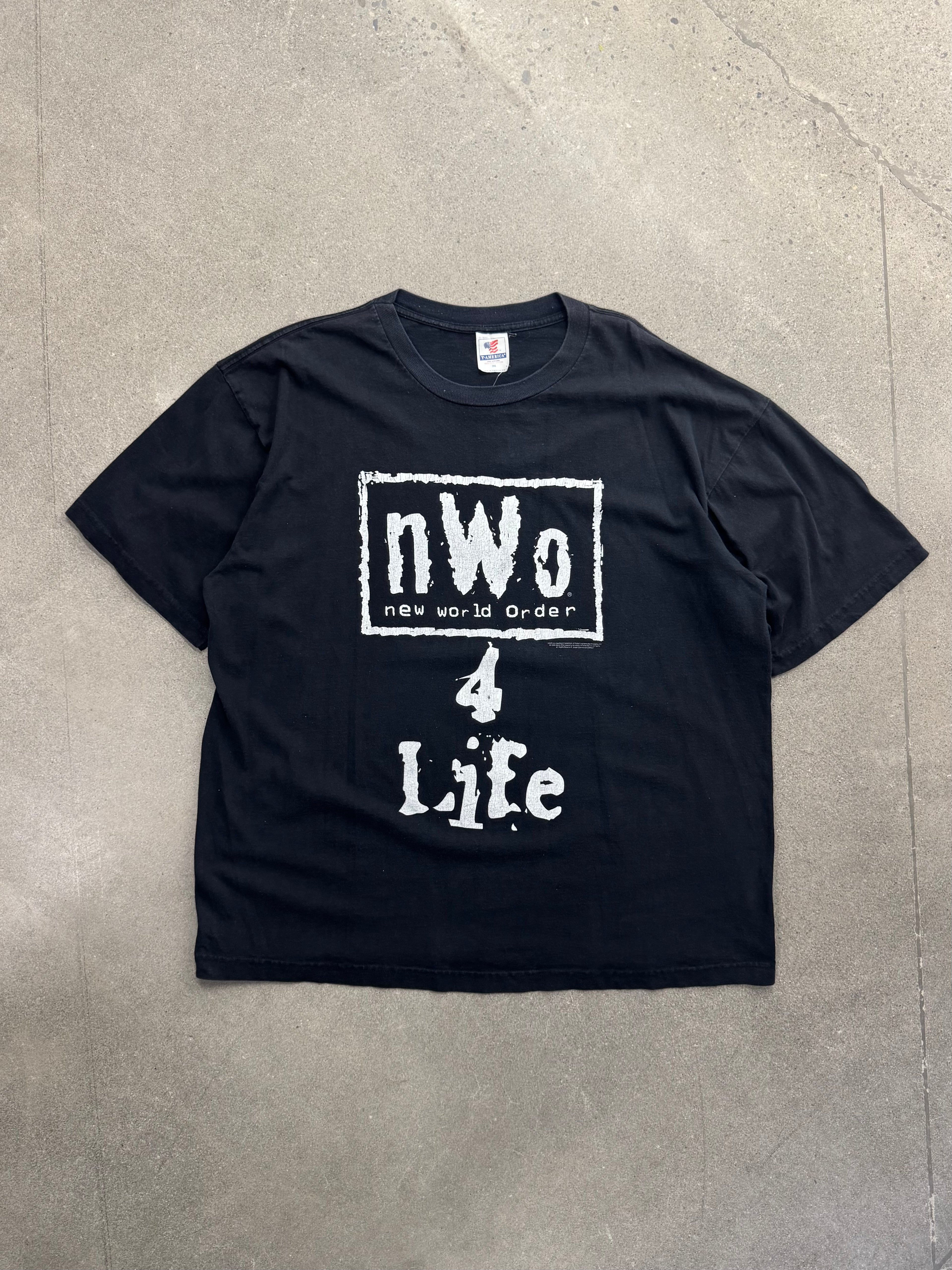 1998 WCW New World Order 4 Life T-Shirt - XXXL