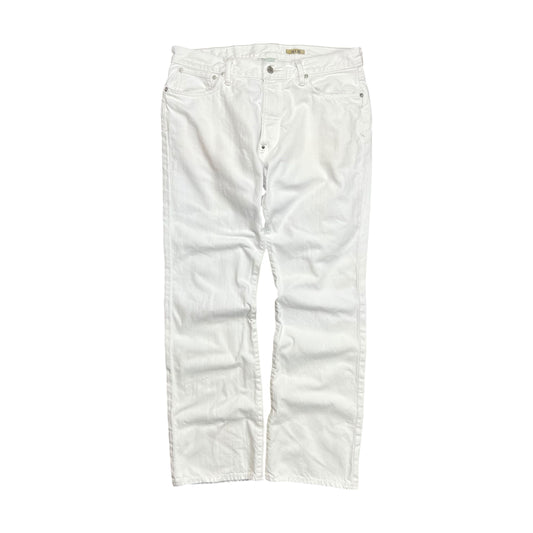 Polo Ralph Lauren White Bootcut Destino Jeans - 34"