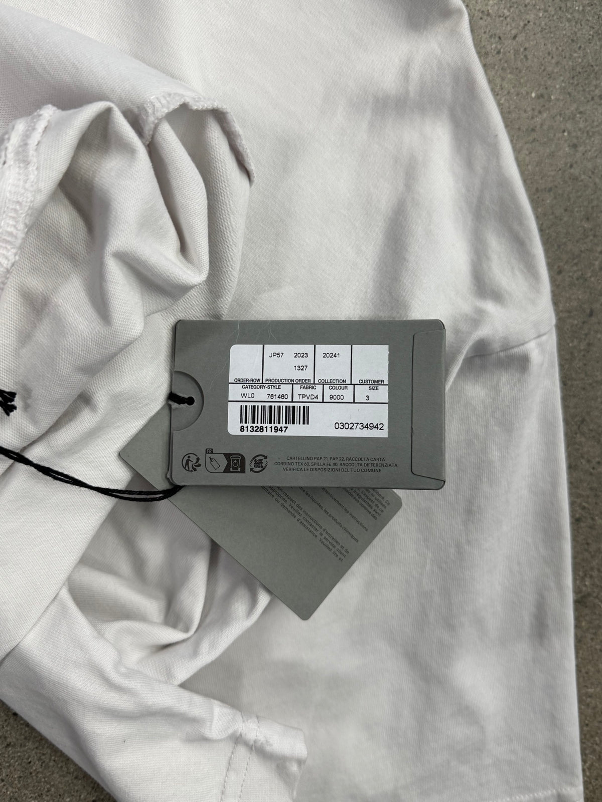 Balenciaga Pierced Oversized T-Shirt - XXL (3)