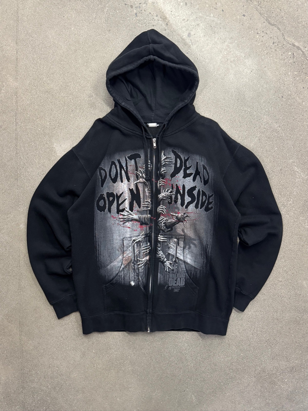 The Walking Dead Dead Inside Full-Zip Hoodie - L