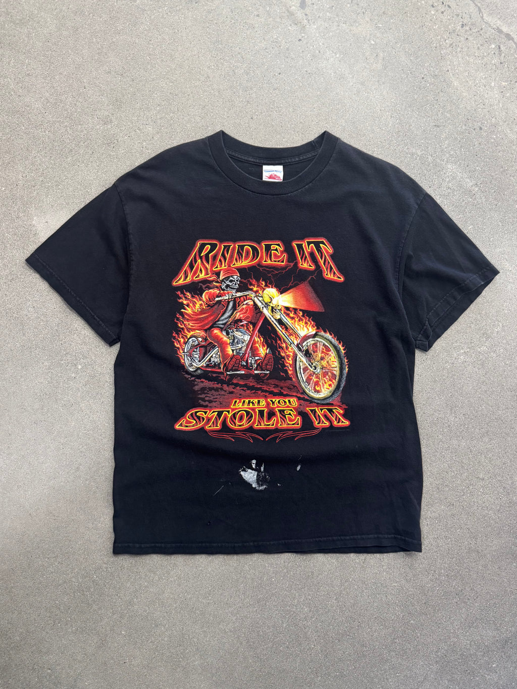 Ride It Like You Stole It Biker T-Shirt - L