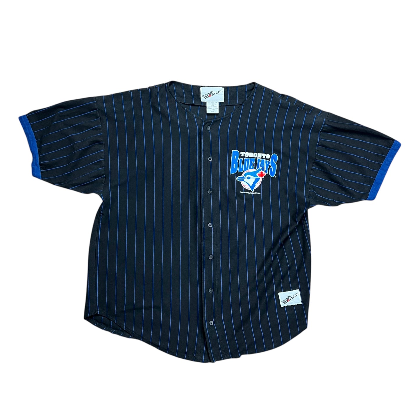1995 Toronto Blues Jays Pinstripe Jersey - L
