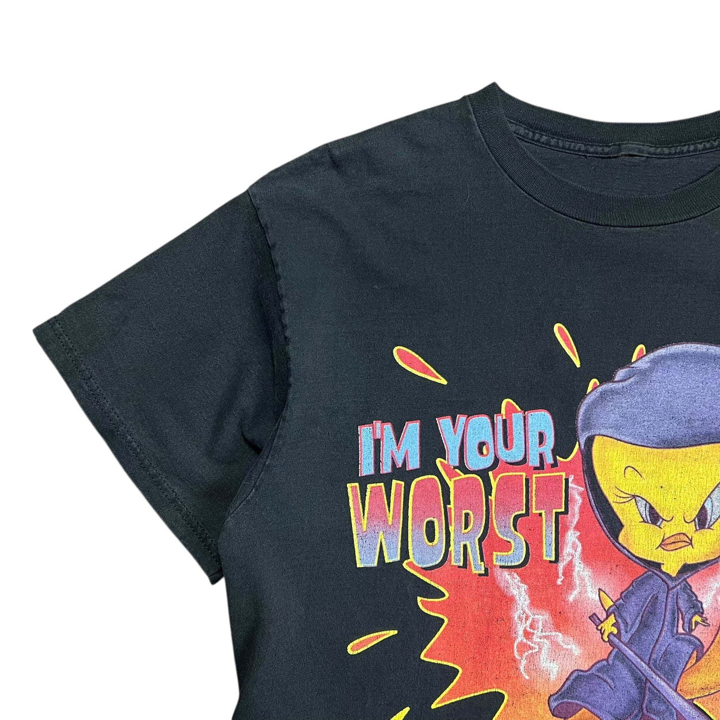 Looney Tunes Tweety Bird Grim Reaper Nightmare T-shirt - M