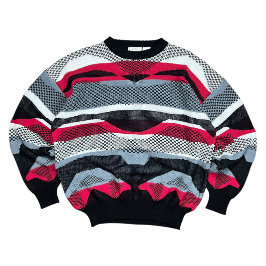 Sears Multi-colored Knit Sweater - XL