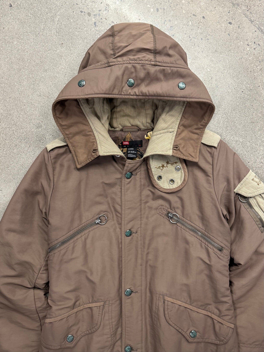 Diesel Utility Parka Jacket - M