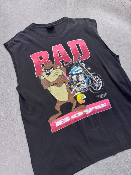 1991 Harley-Davidson Tasmanischer Teufel Ärmelloses Hemd – XL
