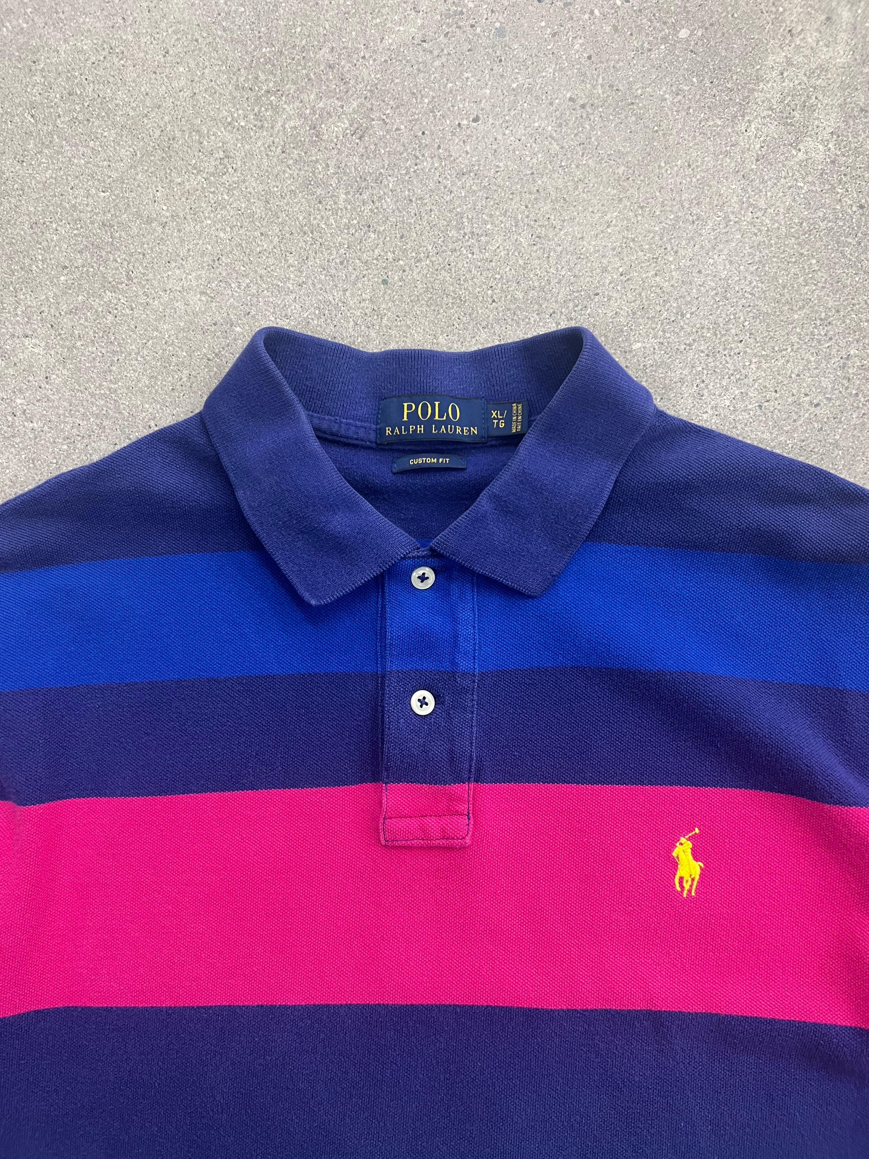 Polo Ralph Lauren Classic Striped Polo Shirt - XL