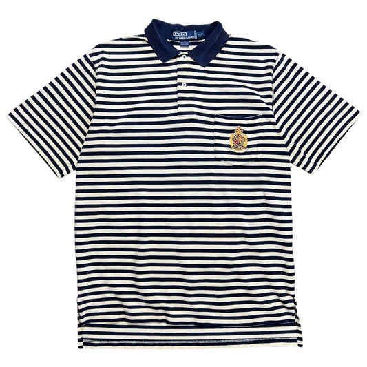 Polo Ralph Lauren Embroidered Crest Polo Shirt - L