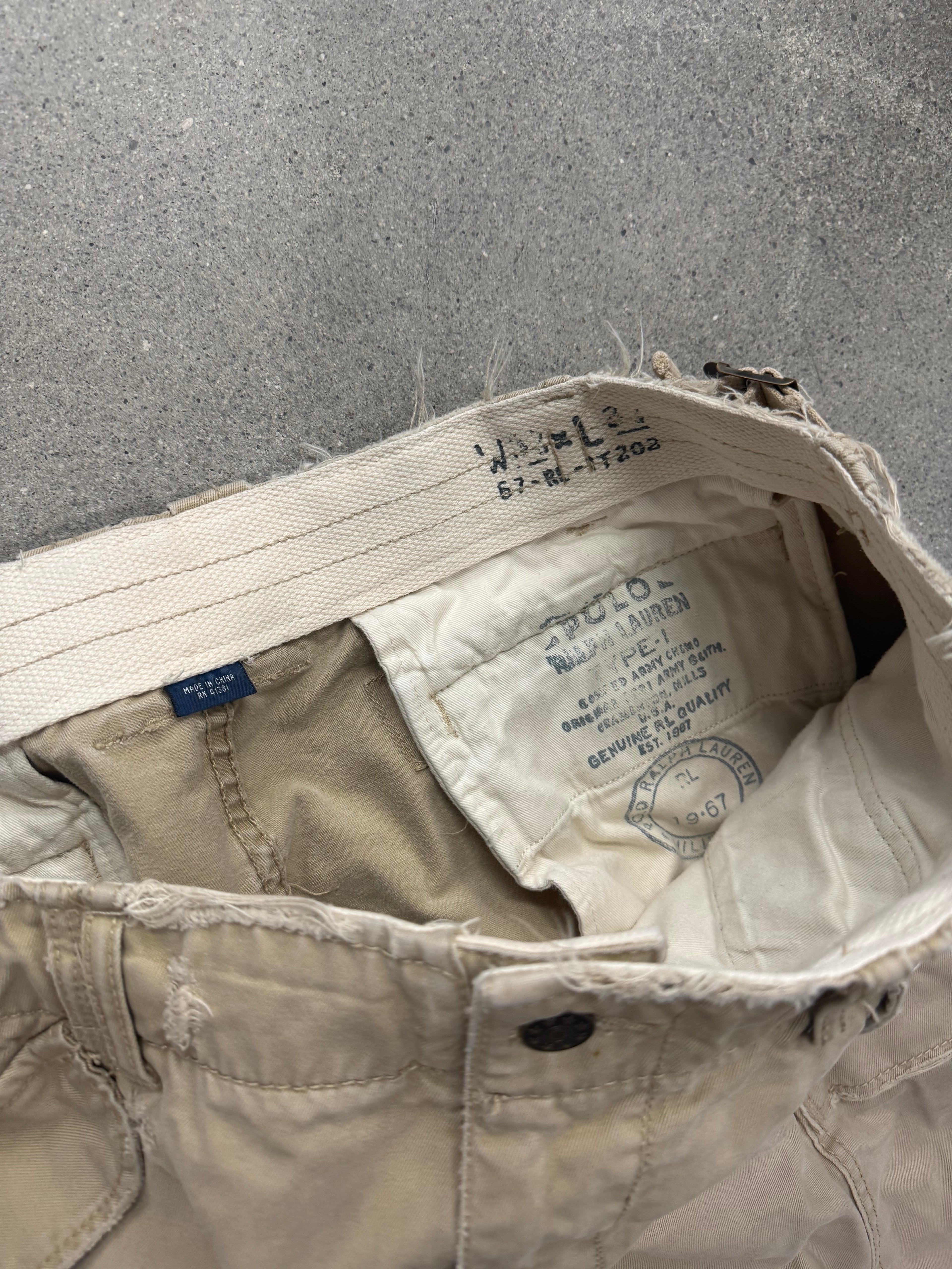 Polo By Ralph Lauren Type-1 Military Cargo Shorts - 36”