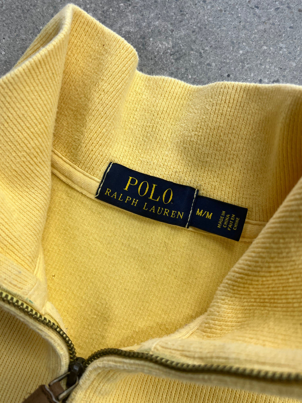 Polo Ralph Lauren Quarter Zip Sweater - L