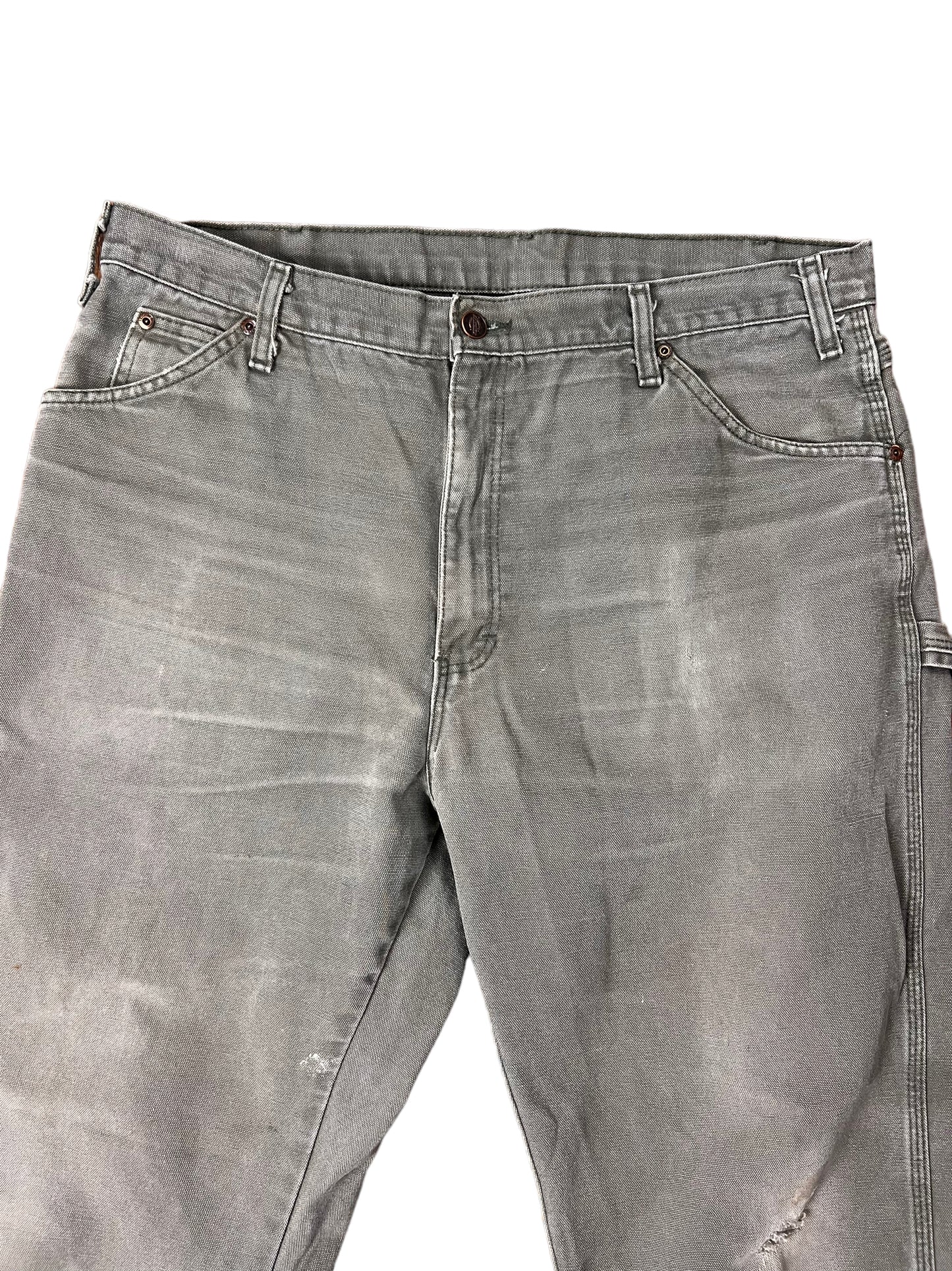 Dickies Faded Green Carpenter Pants - 36"