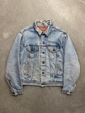 Levi's Flannel-Lined Denim Trucker Jacket - M